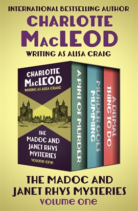Cover image for The Madoc and Janet Rhys Mysteries, Volume One