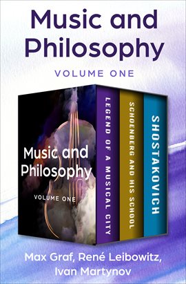 Cover image for Music and Philosophy Volume One