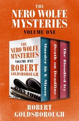 Cover image for The Nero Wolfe Mysteries, Volume One