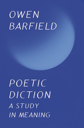 Cover image for Poetic Diction