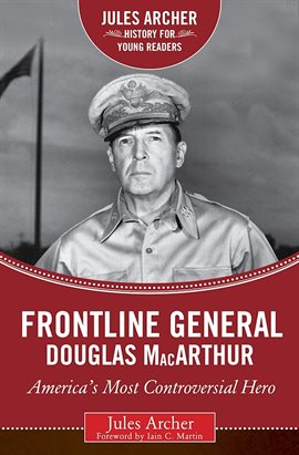 Cover image for Frontline General: Douglas MacArthur
