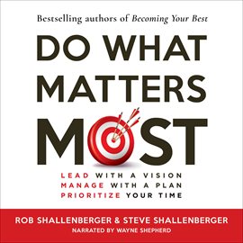 Cover image for Do What Matters Most