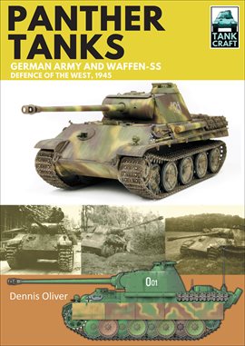 Cover image for Panther Tanks: German Army and Waffen-SS, Defence of the West, 1945
