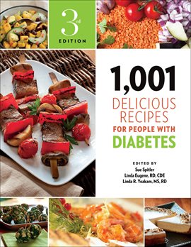 Imagen de portada para 1,001 Delicious Recipes for People with Diabetes