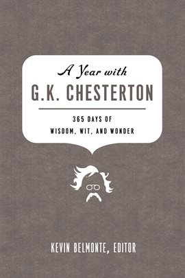 Cover image for A Year With G. K. Chesterton