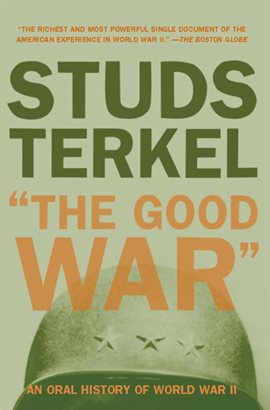 Imagen de portada para "The Good War"