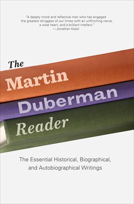 Imagen de portada para The Martin Duberman Reader