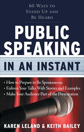 Cover image for Public Speaking in an Instant