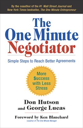 Cover image for The One Minute Negotiator