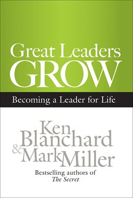 Cover image for Great Leaders Grow