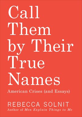 Cover image for Call Them by Their True Names
