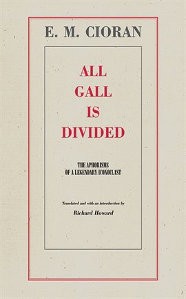 Cover image for All Gall Is Divided