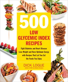 Imagen de portada para 500 Low Glycemic Index Recipes