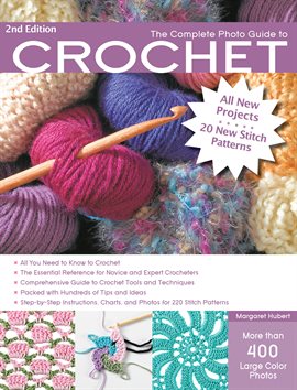 Cover image for The Complete Photo Guide to Crochet