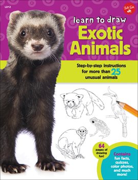 Cover image for Learn to Draw Exotic Animals