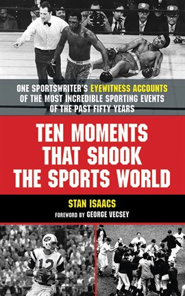 Cover image for Ten Moments That Shook the Sports World