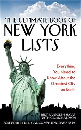 Cover image for The Ultimate Book of New York Lists