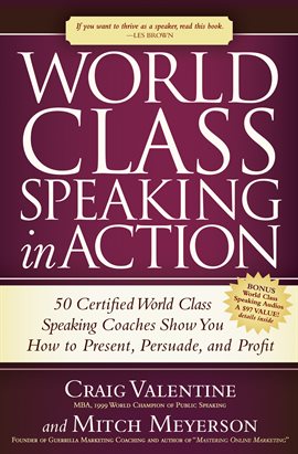 Imagen de portada para World Class Speaking in Action