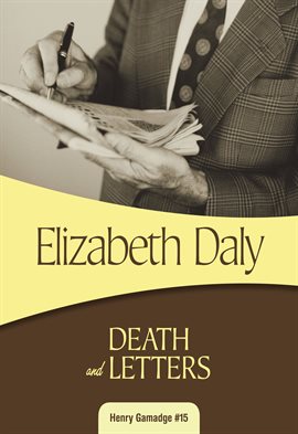 Cover image for Death and Letters