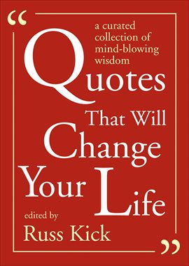 Cover image for Quotes That Will Change Your Life