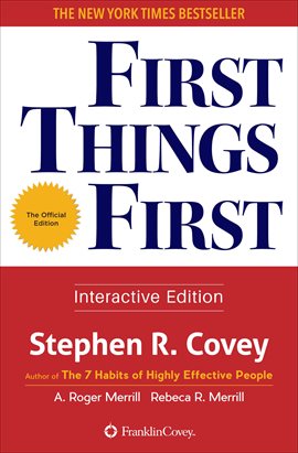 Cover image for First Things First