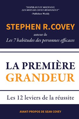 Cover image for La Première Grandeur