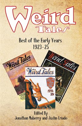 Cover image for Weird Tales: Best of the Early Years 1923-25