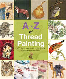 Cover image for A–Z of Thread Painting