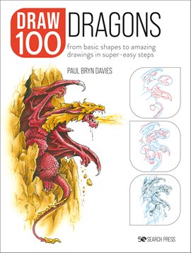 Cover image for Draw 100: Dragons