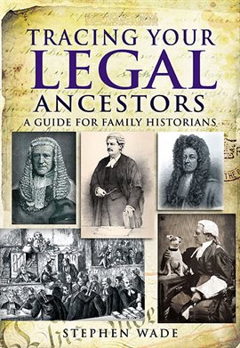 Cover image for Tracing Your Legal Ancestors