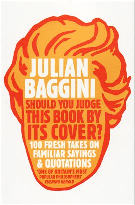 Cover image for Should You Judge This Book By Its Cover?