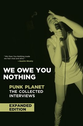 Cover image for We Owe You Nothing