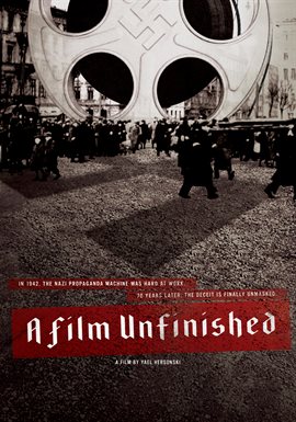 Cover image for A Film Unfinished