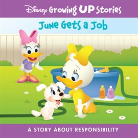 Cover image for Disney Growing Up Stories June Gets A Job