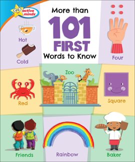 Cover image for More Than 101 First Words to Know