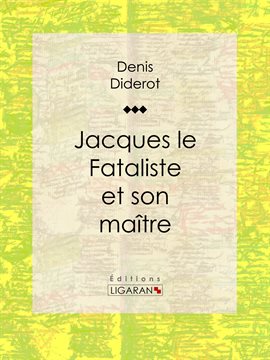Cover image for Jacques le Fataliste et son maître