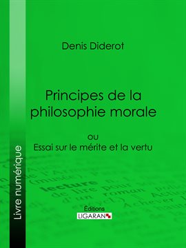 Cover image for Principes de la philosophie morale