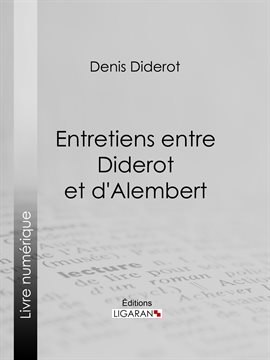 Cover image for Entretiens entre Diderot et d'Alembert