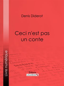 Cover image for Ceci n'est pas un conte