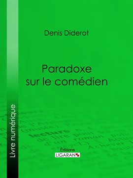 Cover image for Paradoxe sur le comédien