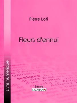 Cover image for Fleurs d'ennui