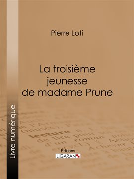 Cover image for La Troisième Jeunesse de madame Prune