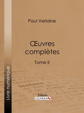 Cover image for Oeuvres complètes