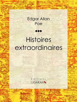 Cover image for Histoires extraordinaires