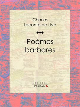 Cover image for Poèmes barbares