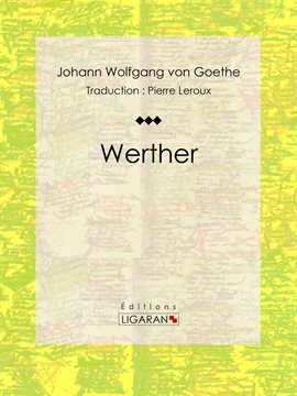 Cover image for Werther