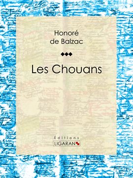 Cover image for Les Chouans