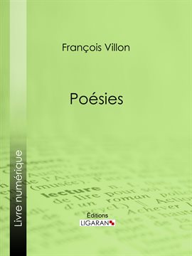 Cover image for Poésies