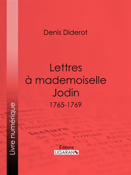 Cover image for Lettres à Mademoiselle Jodin
