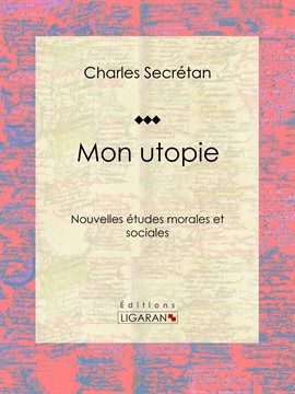 Cover image for Mon utopie